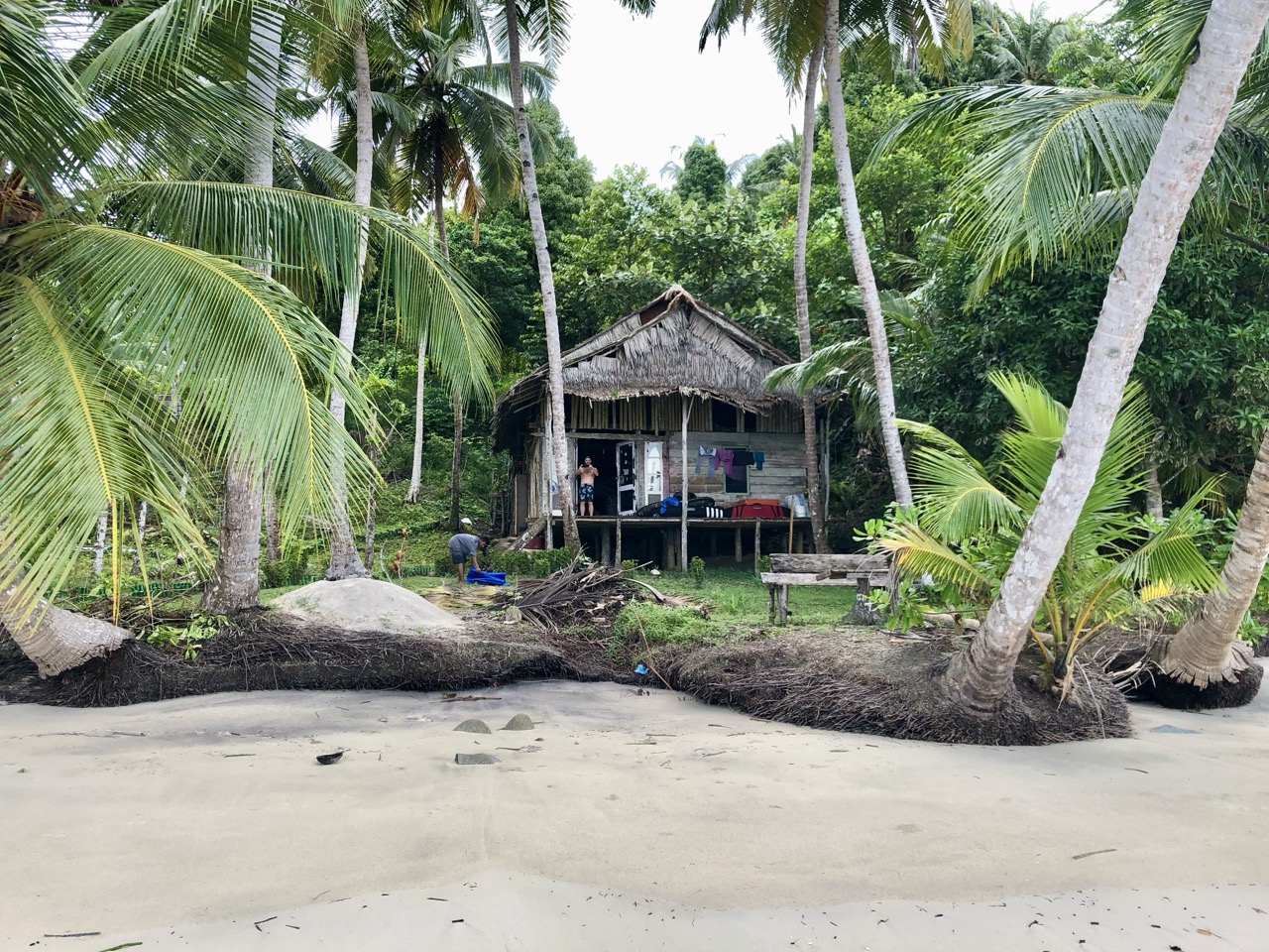 Mentawai Hut Exterior